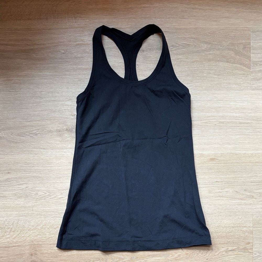 lululemon athletica Black Racerback Tank Top